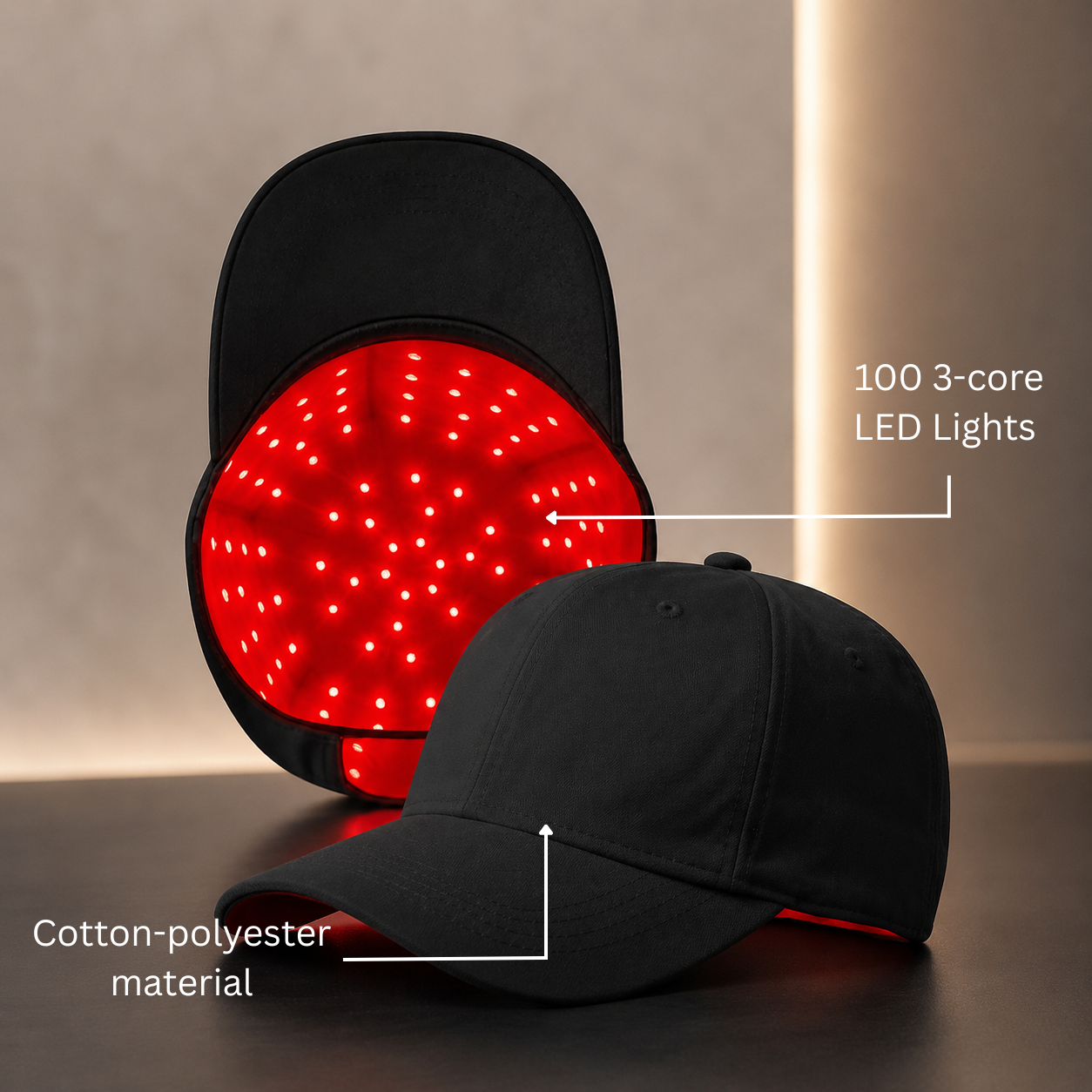 LED Red Light Therapy Cap